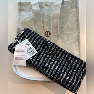 NEW! Lululemon Fleece Headband l NWT l Includes Bag